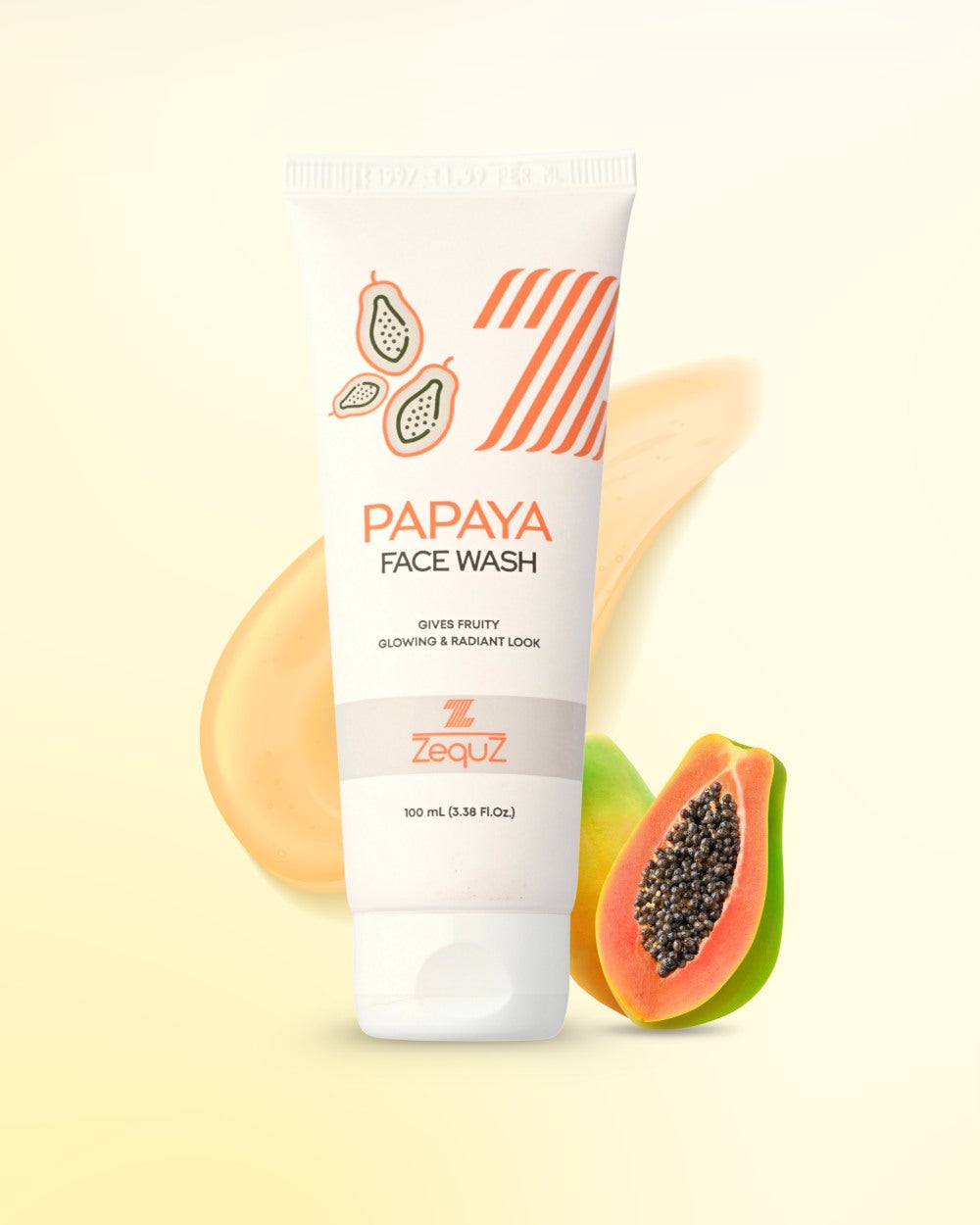 Papaya Facewash For Oily Skin [100 ml] – zequz