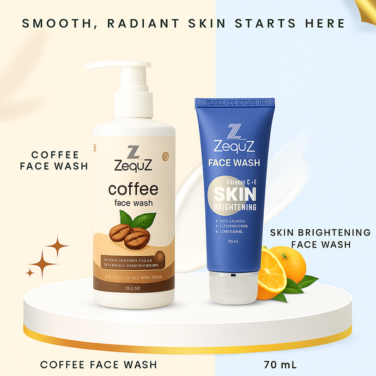 Coffee Facewash [250 ml] and C+E Facewash [70 ml]