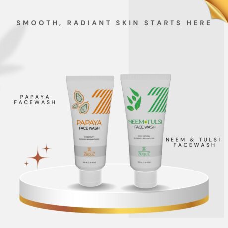 Papaya Face wash [100 ml] And Neem & Tulsi face wash [100 ml]
