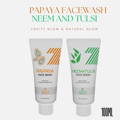 Papaya Face wash [100 ml] And Neem & Tulsi face wash [100 ml]