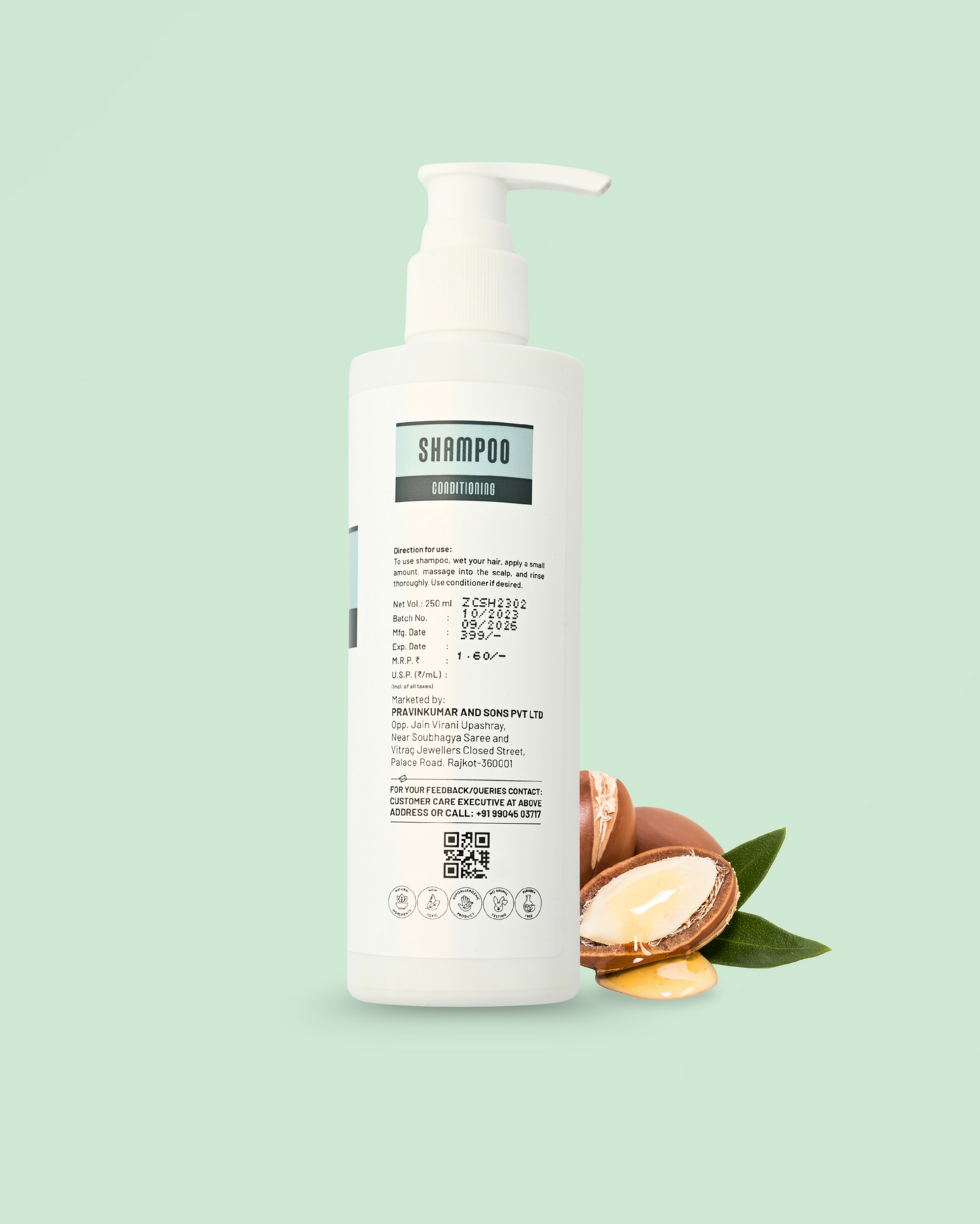 Conditioning Shampoo [250 ml] and C+E Facewash [70 ml]