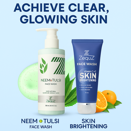 Neem Tulsi Facewash [250 ml] and C+E Facewash [70 ml]