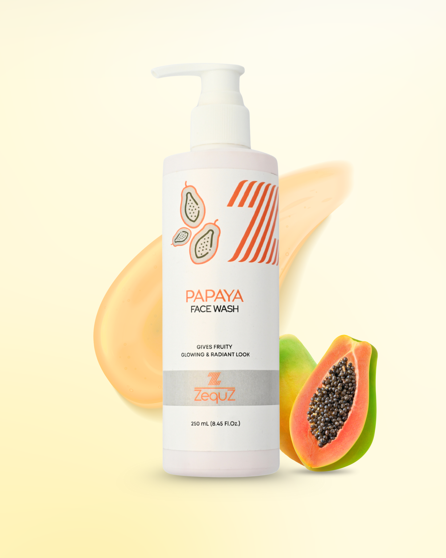 Papaya Facewash [250 ml] and C+E Facewash [70 m]