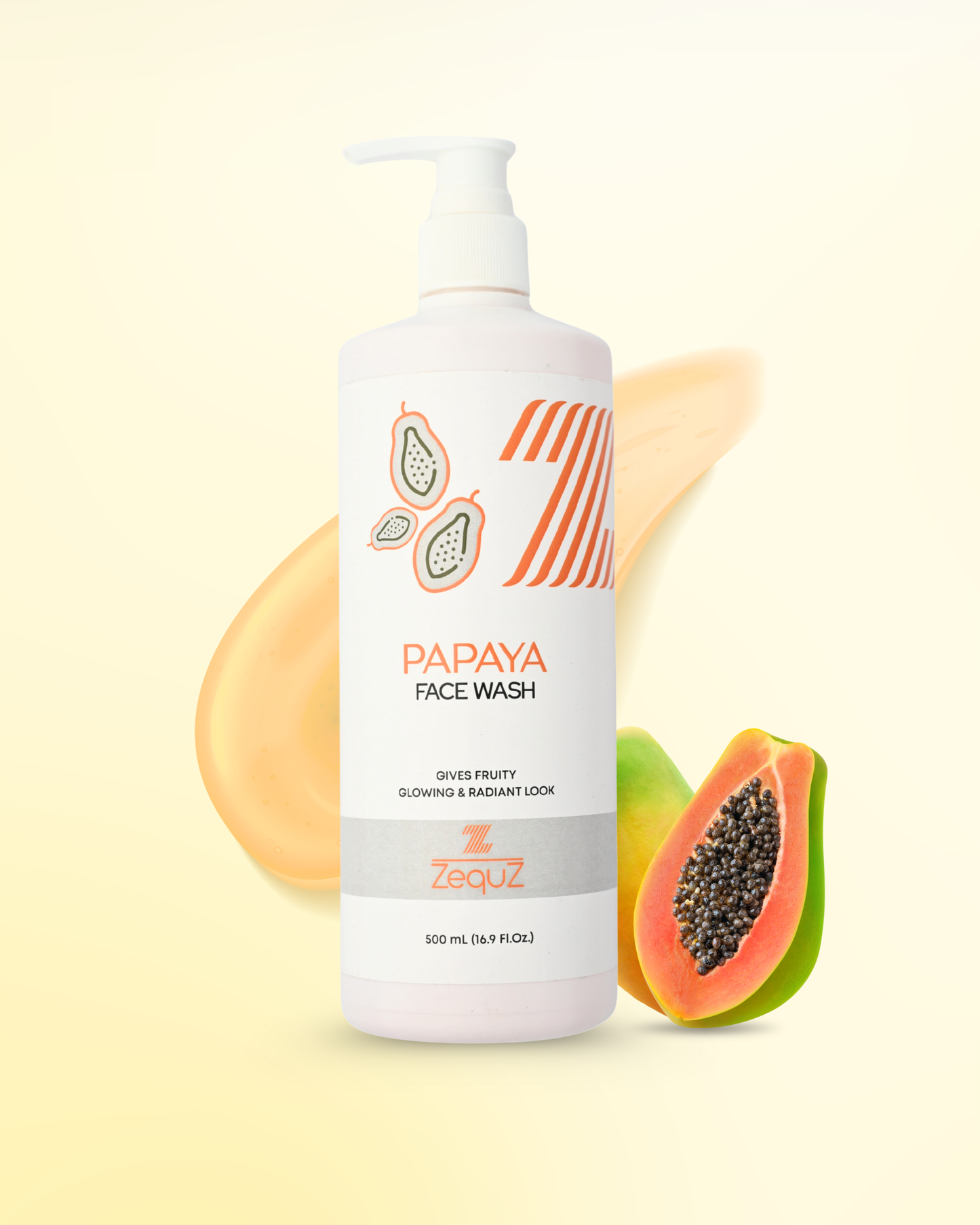 Papaya Facewash For Oily Skin [500 ml]
