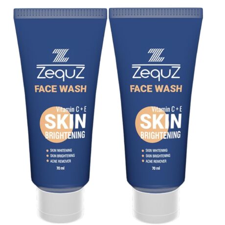 Skin Brightening Vitamin C+E Face Wash [70 ml] (Pack of 2)