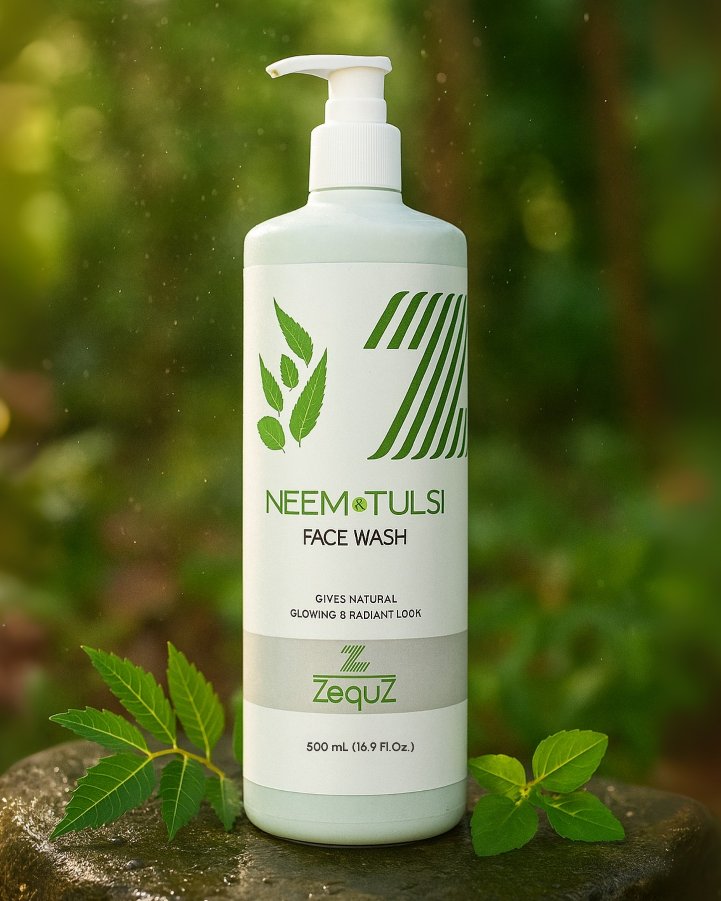 Neem Tulsi Facewash for Pimple Free Skin [500 ml]