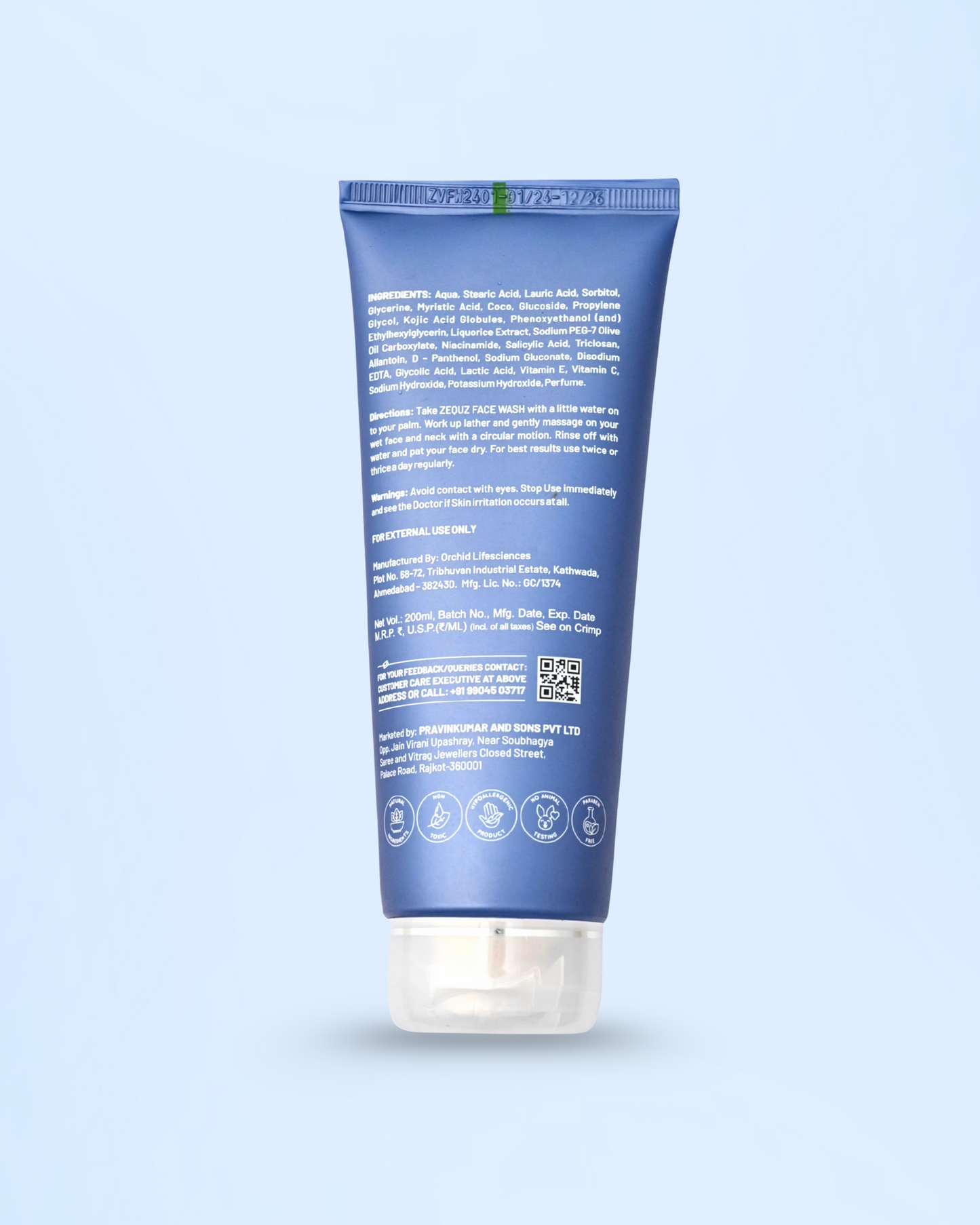 Vitamin C+E Facewash [200 ml]